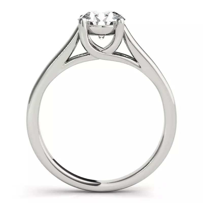 18K White Gold Jamila Solitaire Engagement Ring