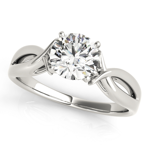 18K White Gold Alix Solitaire Engagement Ring