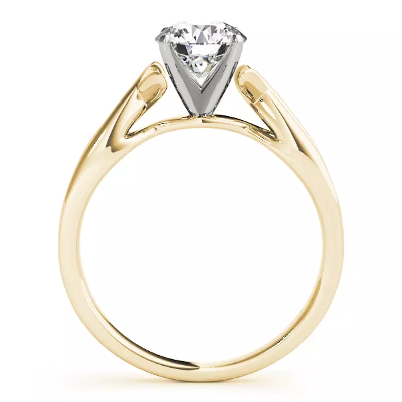 18K Yellow Gold Alix Solitaire Engagement Ring