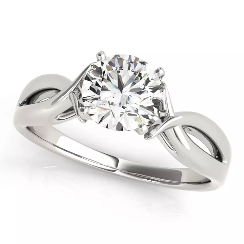 Platinum Alix Solitaire Engagement Ring