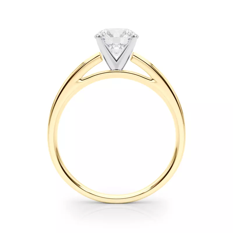 14K Yellow Gold Jayden Solitaire Engagement Ring