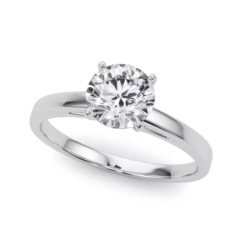 Platinum Francie Solitaire Engagement Ring
