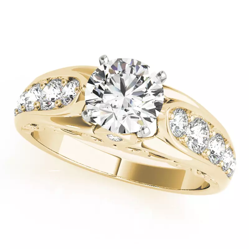 Amabella Vintage Inspired Engagement Ring