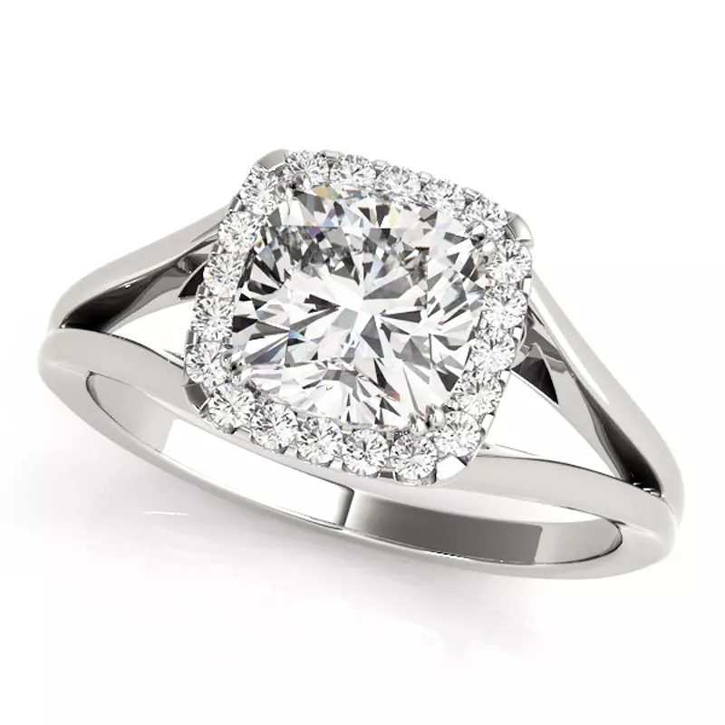 Mimi Halo Engagement Ring