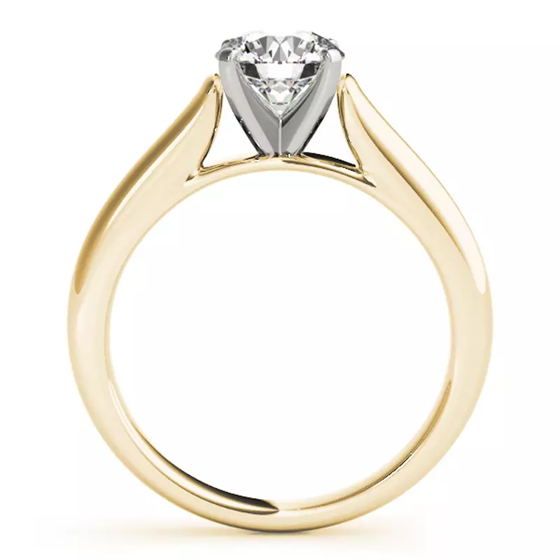 18K Yellow Gold Izzy Solitaire Engagement Ring