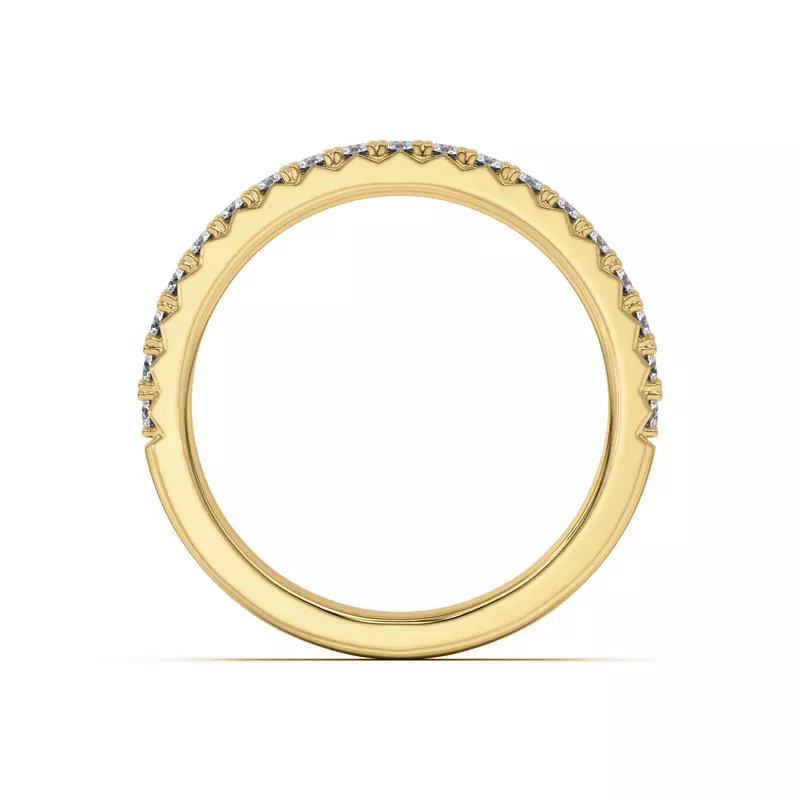 18K Yellow Gold Riley Band