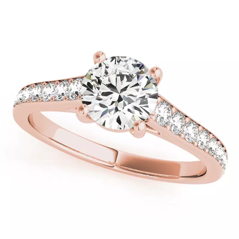 Maia Graduating Diamond Engagement Ring