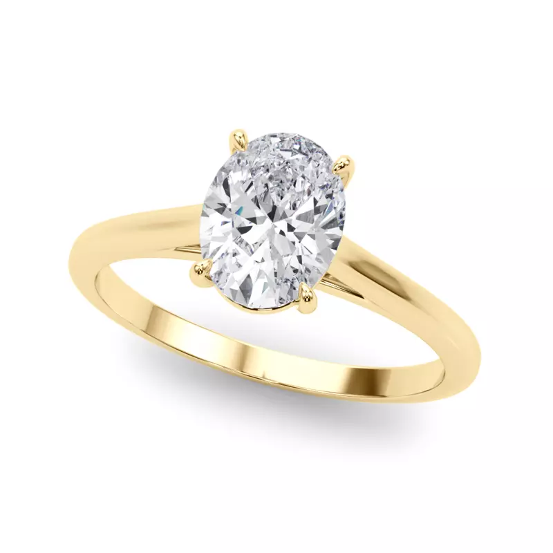 14K Yellow Gold Shai Solitaire Engagement Ring