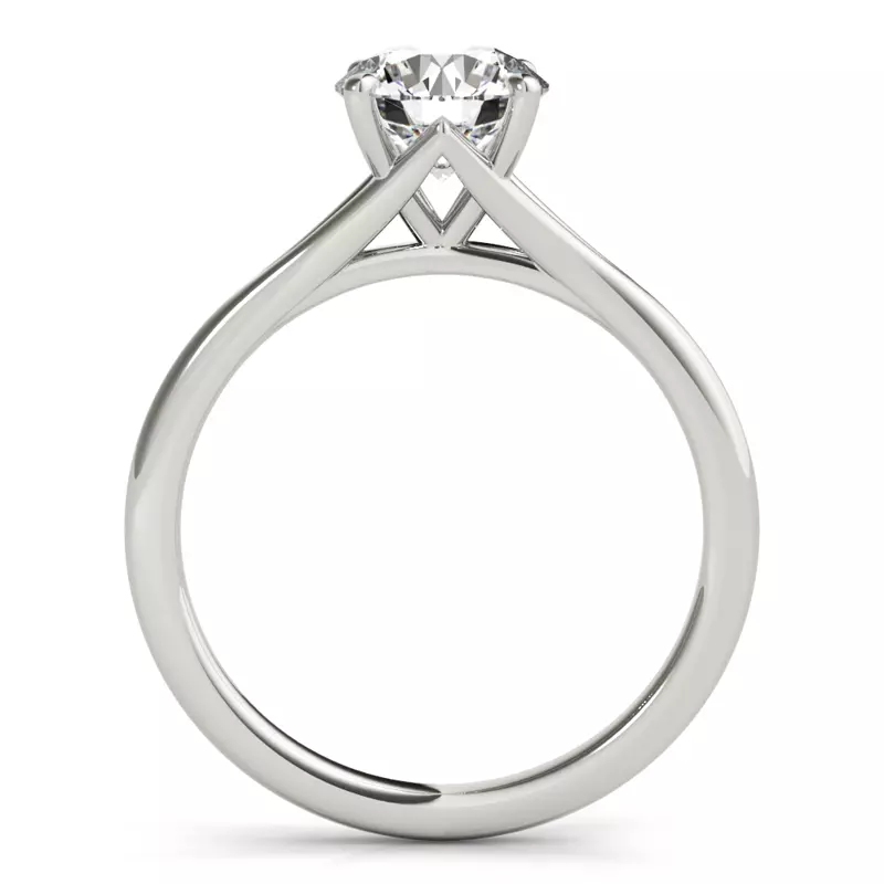 Platinum Ella Solitaire Engagement Ring
