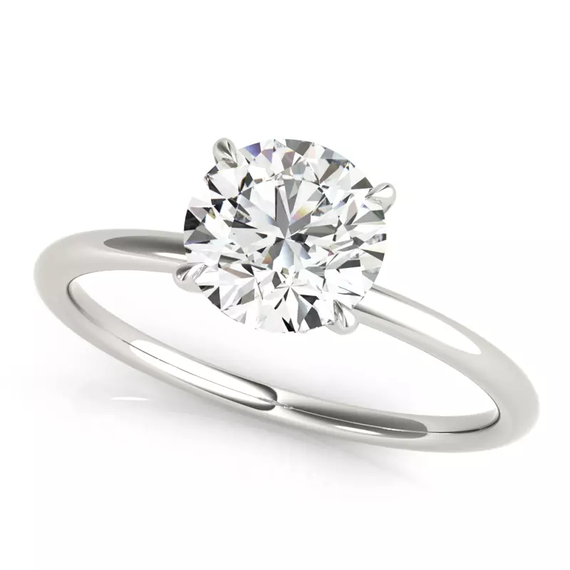 Gigi Hidden Halo Engagement Ring