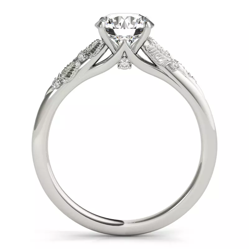 Platinum Lalana Nature Inspired Diamond Engagement Ring