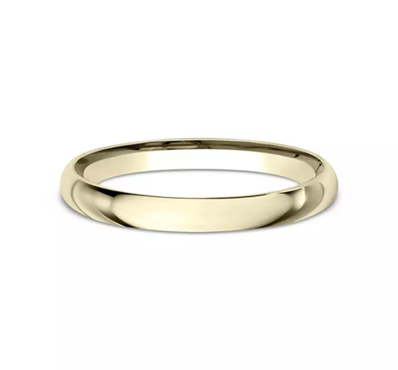 14K Yellow Gold Classic Comfort-Fit Band (2mm)