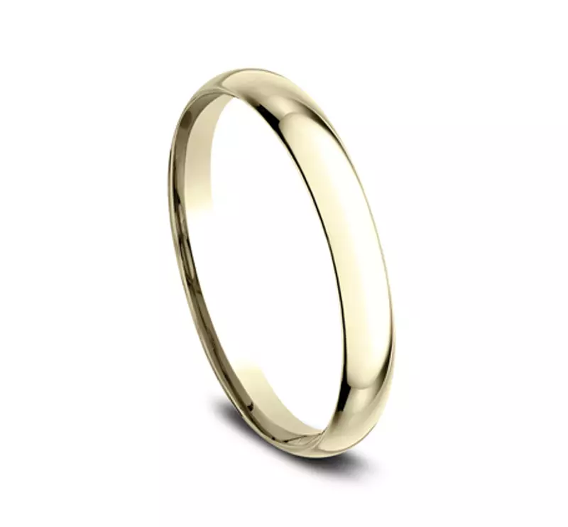 18K Yellow Gold Classic Comfort-Fit Band (2mm)
