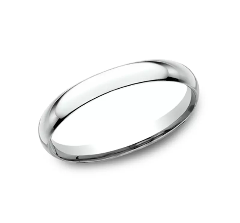 Platinum Classic Comfort-Fit Band (2mm)
