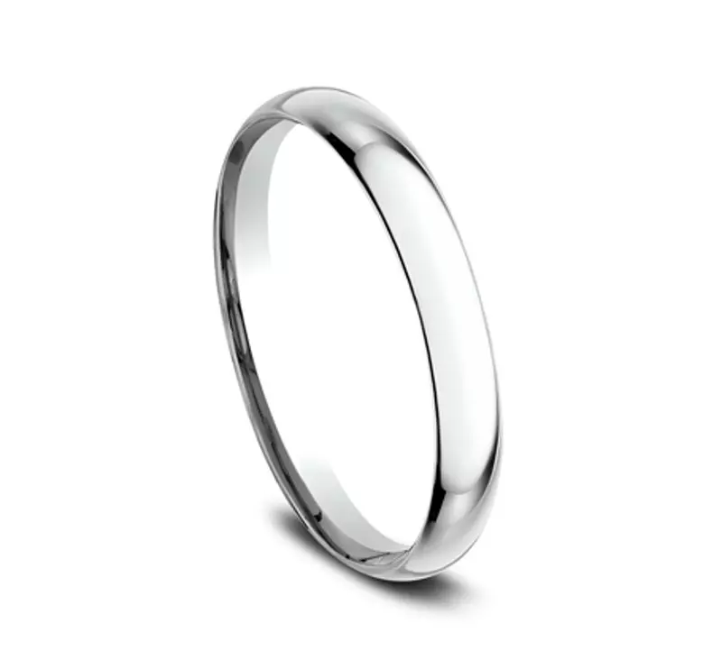 Platinum Classic Comfort-Fit Band (2mm)