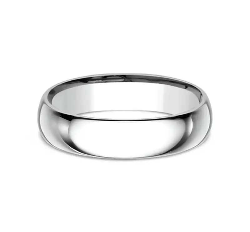 Platinum Classic Comfort-Fit Band (5mm)