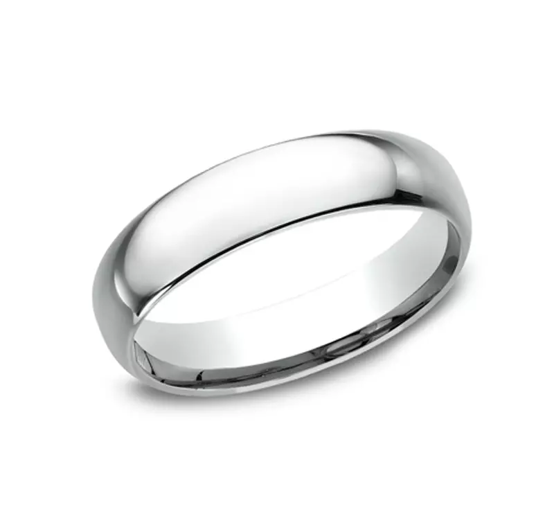 Platinum Classic Comfort-Fit Band (5mm)