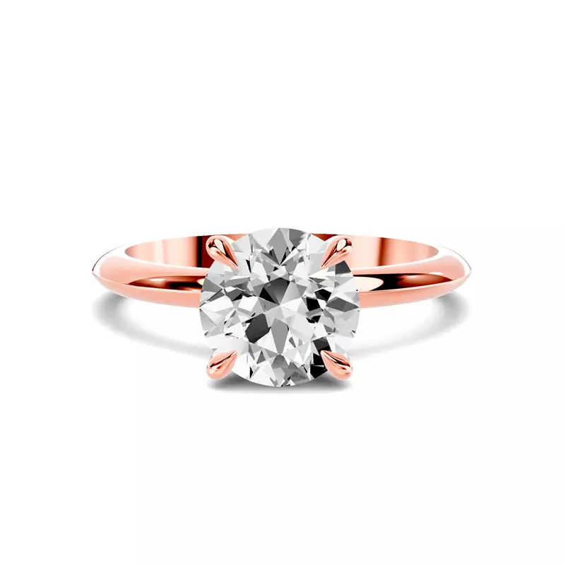 Serra Knife Edge Engagement Ring (2mm)