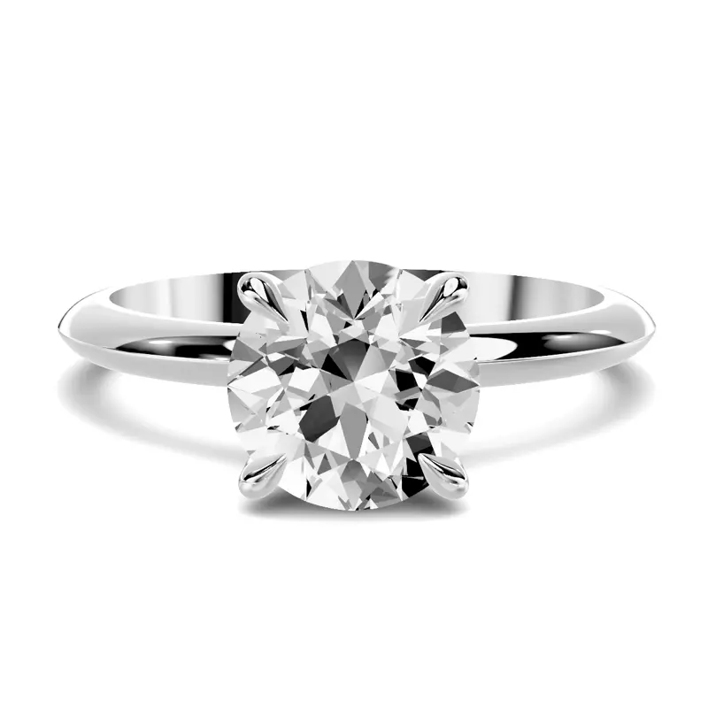 Serra Knife Edge Engagement Ring (2mm)