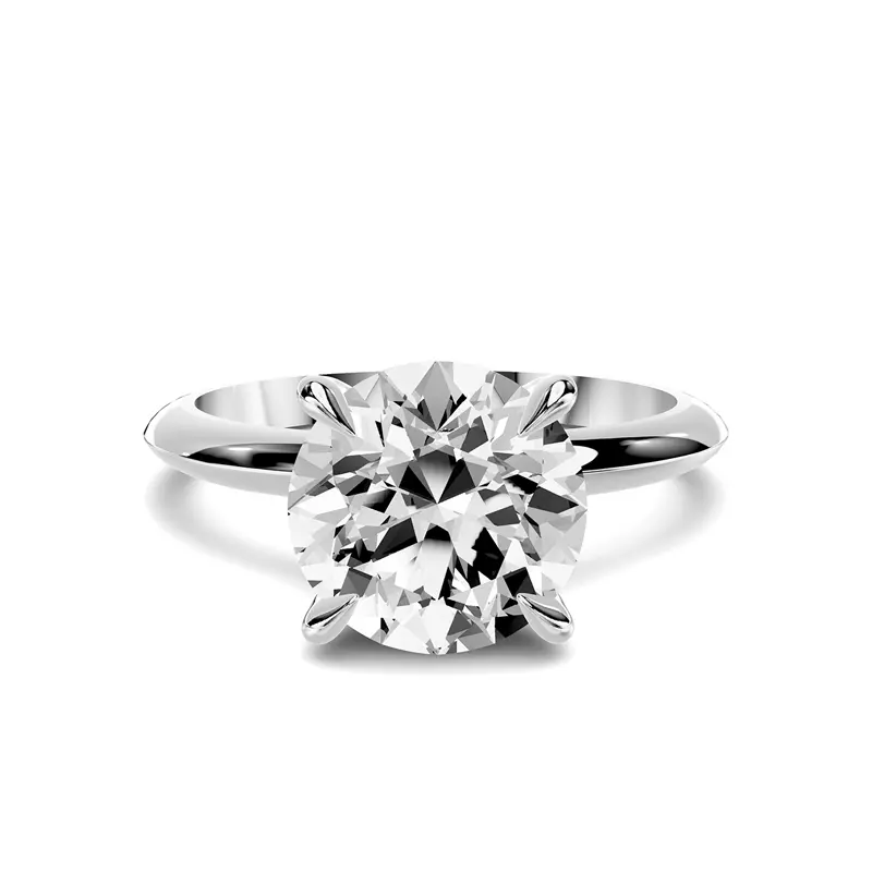 Serra Knife Edge Gallery Basket Engagement Ring (2mm)