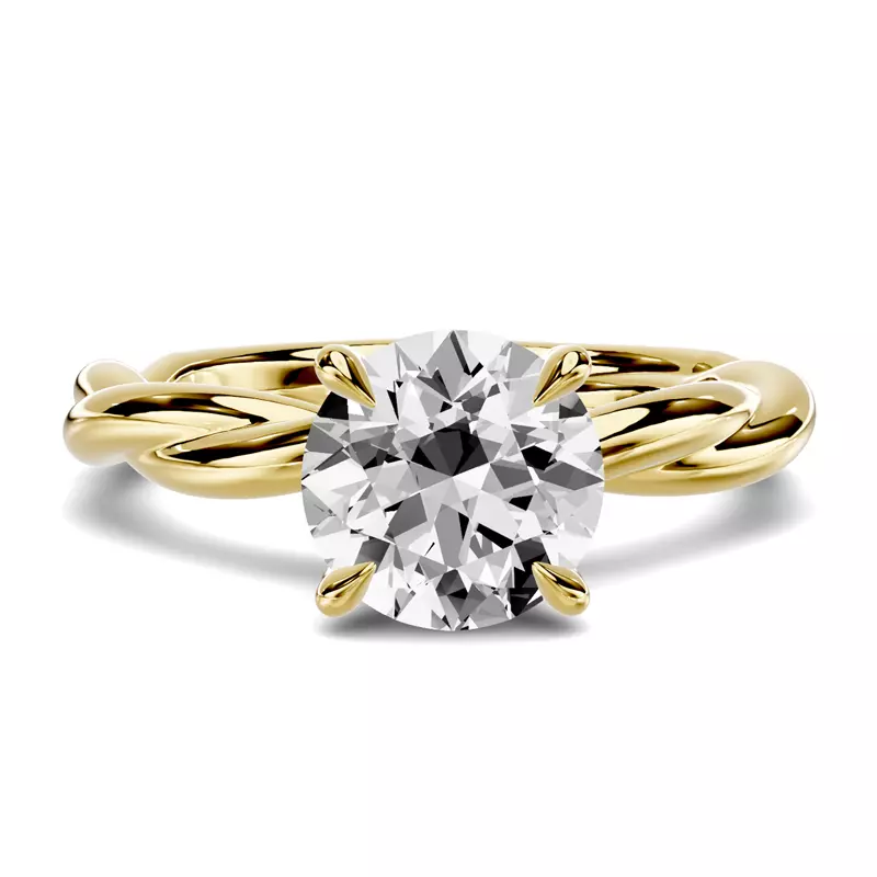 Riona Twist Engagement Ring