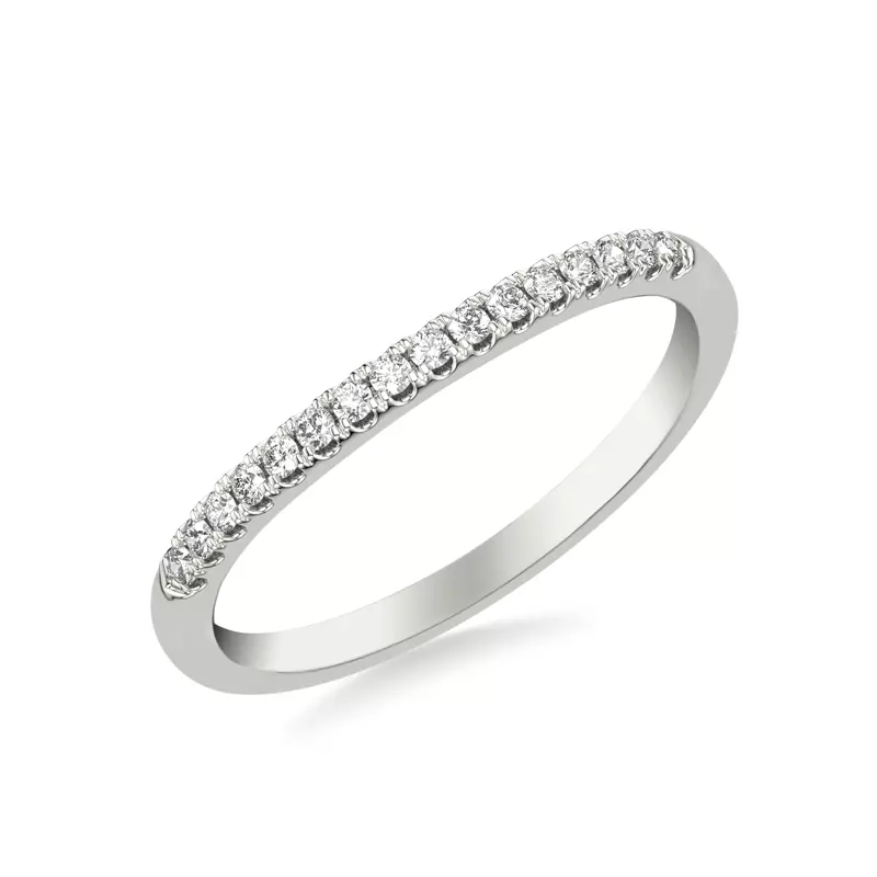 18K White Gold Sky Classic Diamond Wedding Band