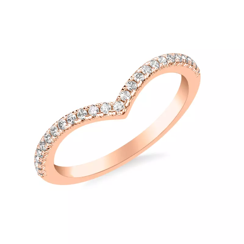 Maisie Pavé Diamond V-Band