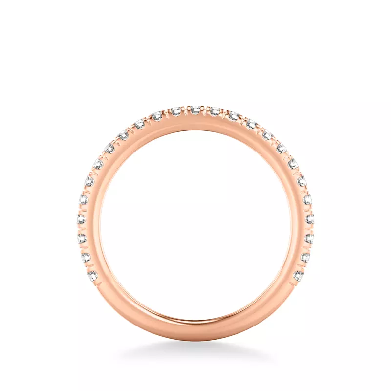 14K Rose Gold Kyra Diamond Band