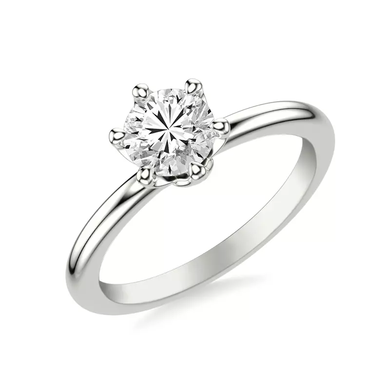 14K White Gold Kyra Engagement Ring