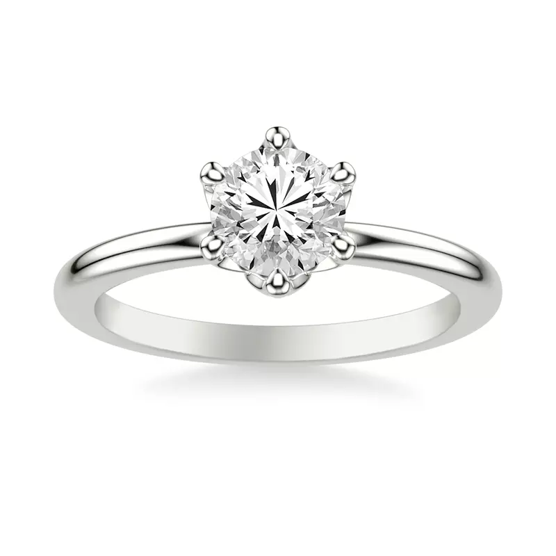 14K White Gold Kyra Engagement Ring