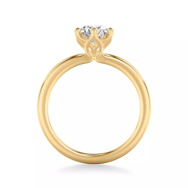 14K Yellow Gold Kyra Engagement Ring