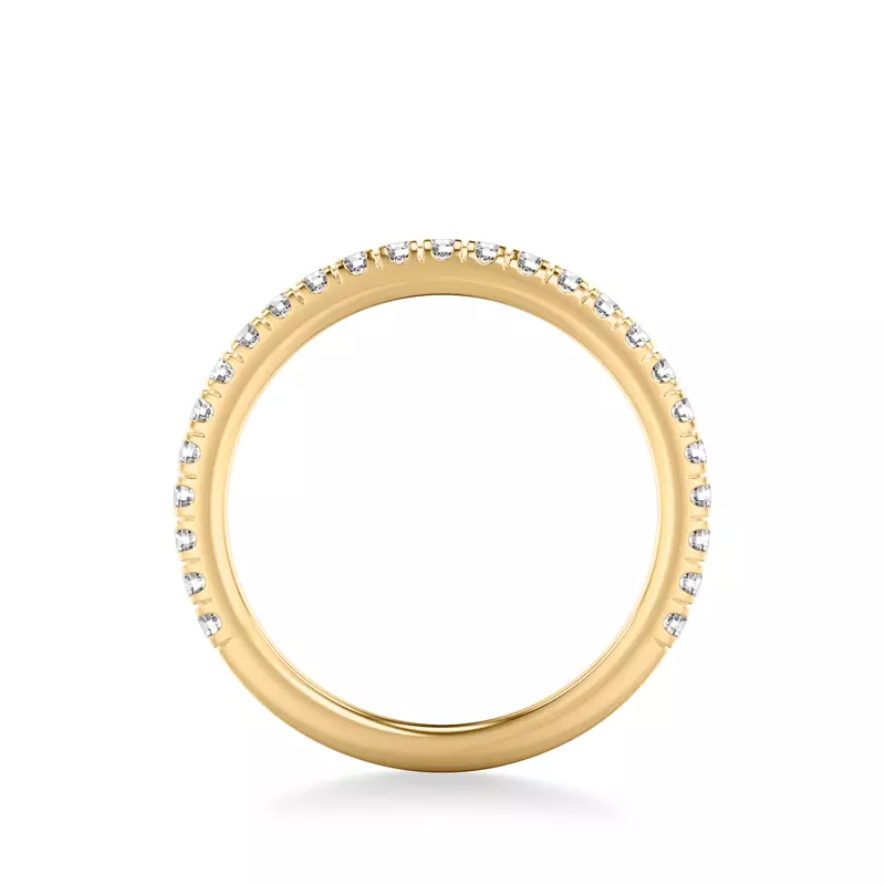 14K Yellow Gold Kyra Diamond Band