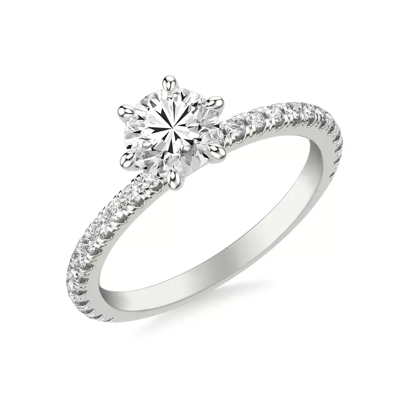 18K White Gold Josie Engagement Ring