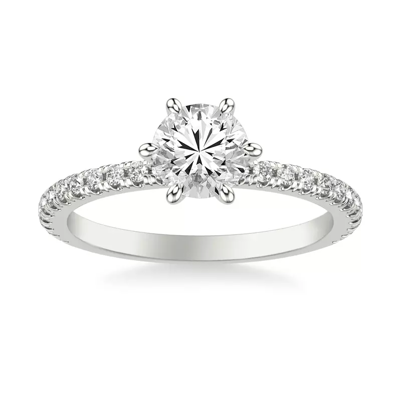 18K White Gold Josie Engagement Ring