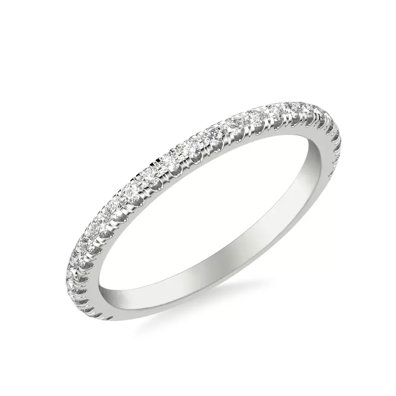 18K White Gold Josie Diamond Band