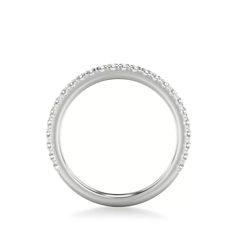 18K White Gold Josie Diamond Band