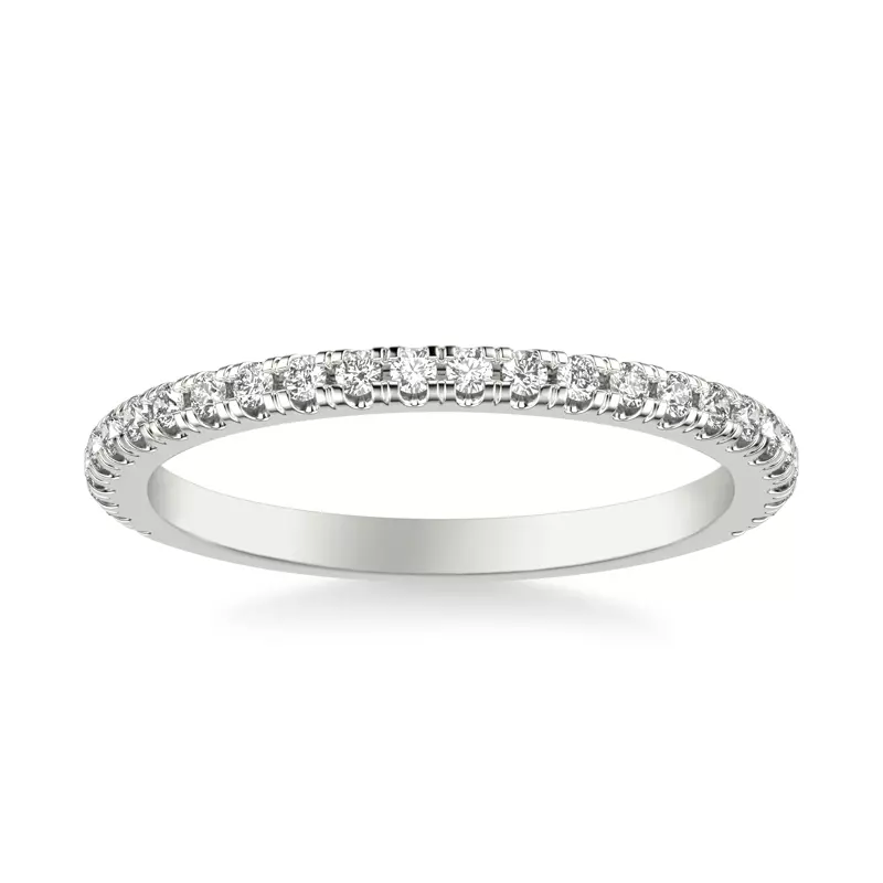 18K White Gold Josie Diamond Band