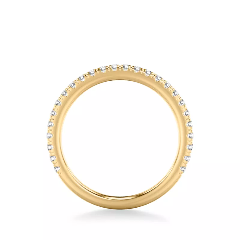 18K Yellow Gold Josie Diamond Band