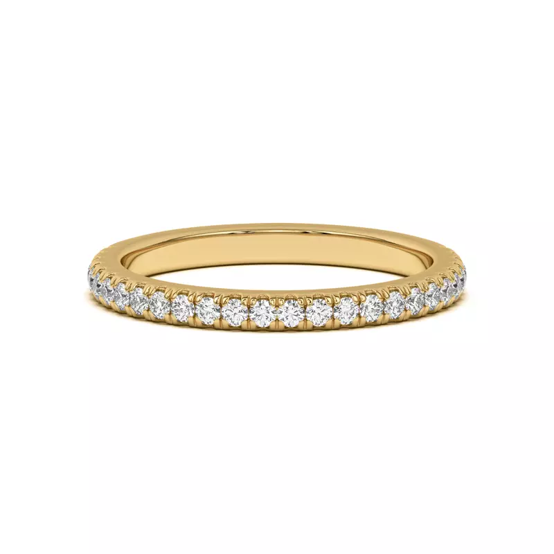 Hope Classic Pavé Matching Wedding Band