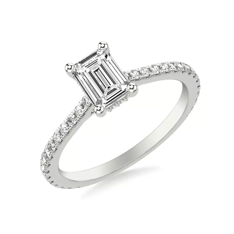 Platinum Caroline Classic Diamond Engagement Ring