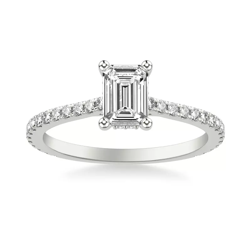 Platinum Caroline Classic Diamond Engagement Ring