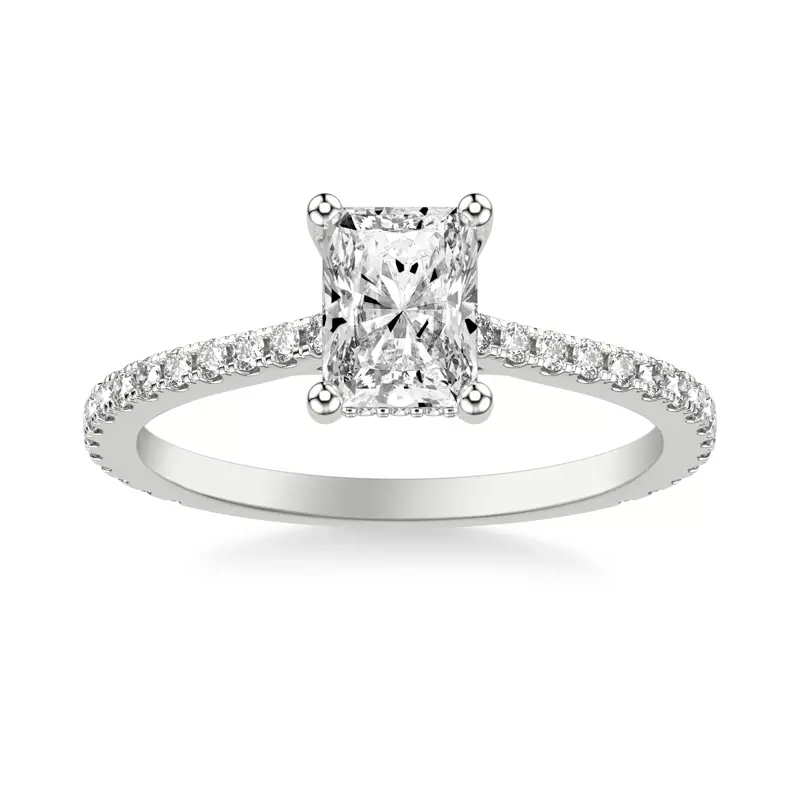 Platinum Caroline Classic Diamond Engagement Ring