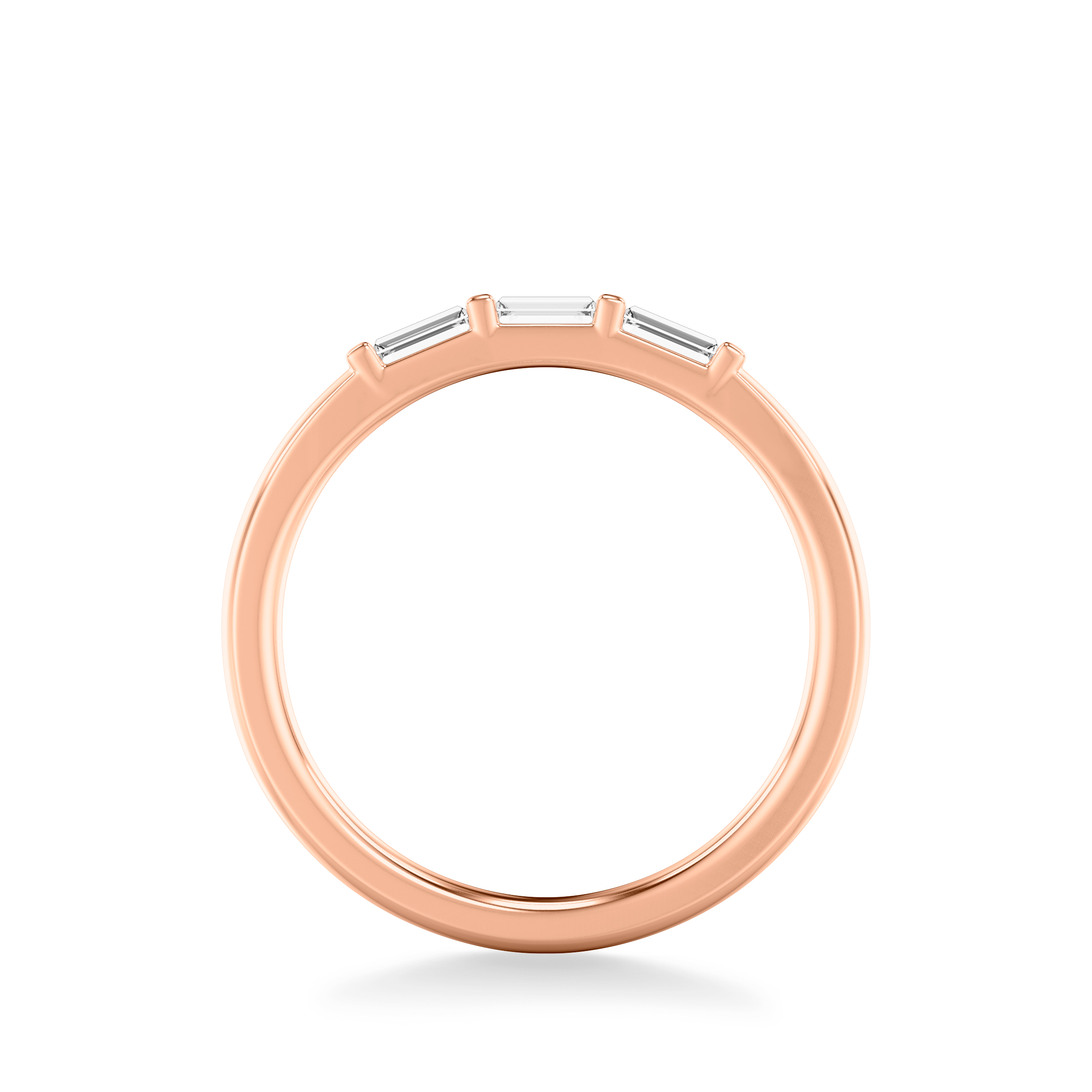14K Rose Gold Luisa Classic Wedding Band