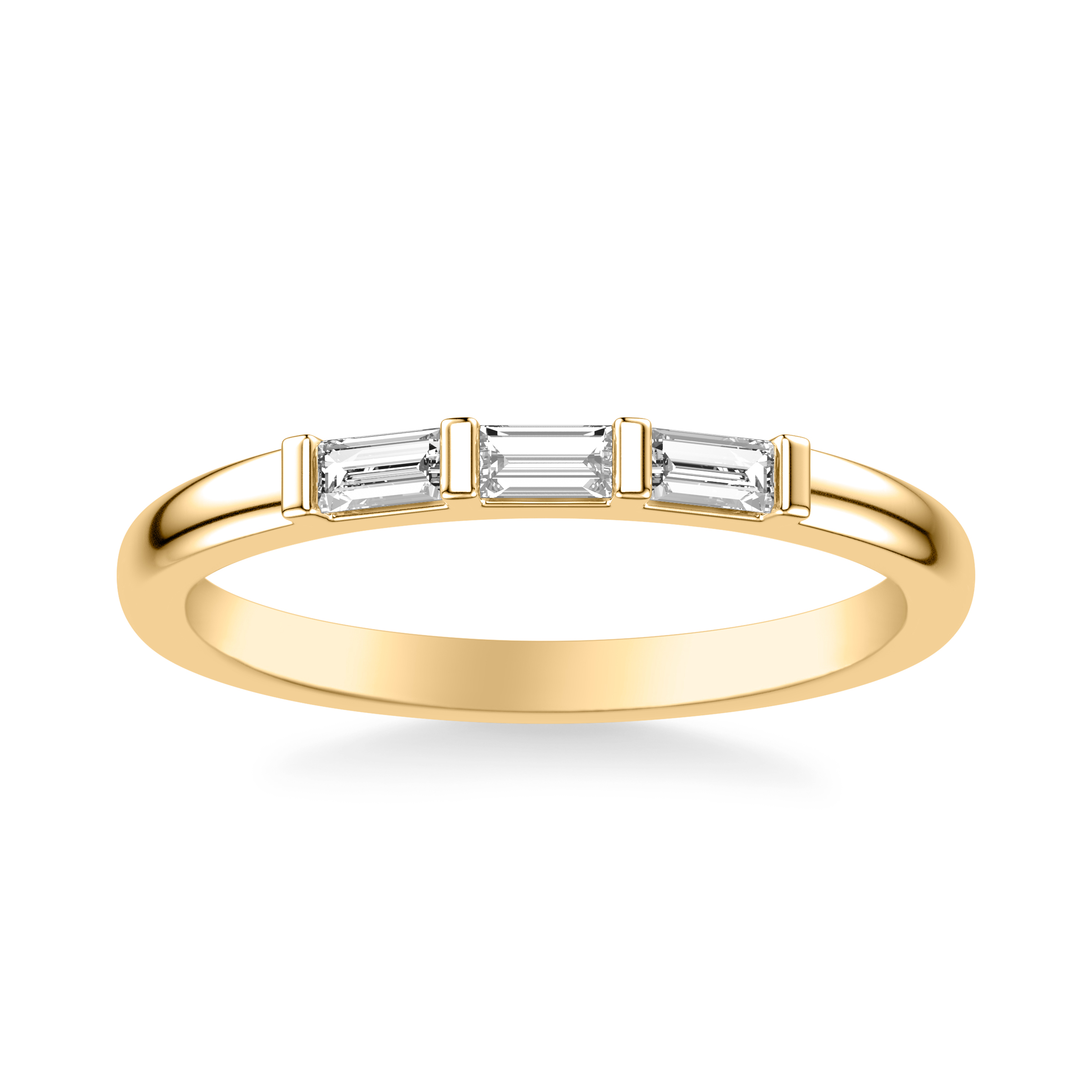 18K Yellow Gold Luisa Classic Wedding Band