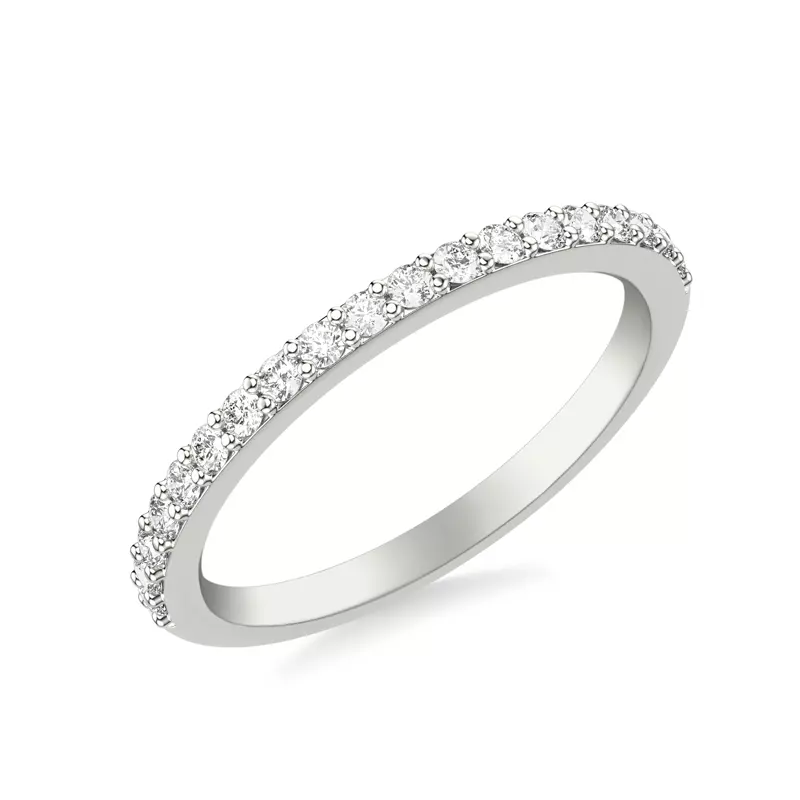 Platinum Renee Pavé Diamond Band