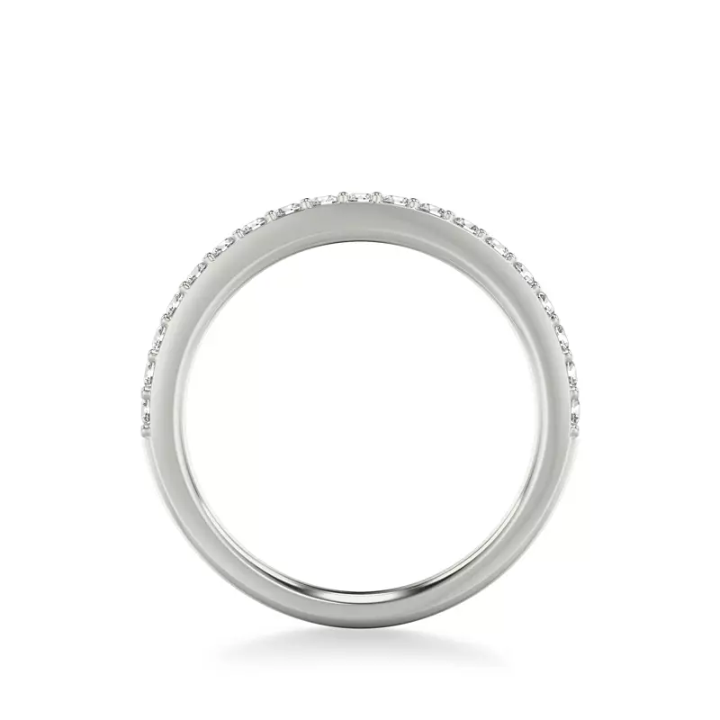 Platinum Renee Pavé Diamond Band