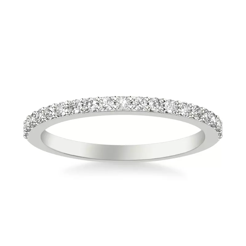 Platinum Renee Pavé Diamond Band