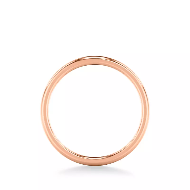 14K Rose Gold Debbie Matching Wedding Band