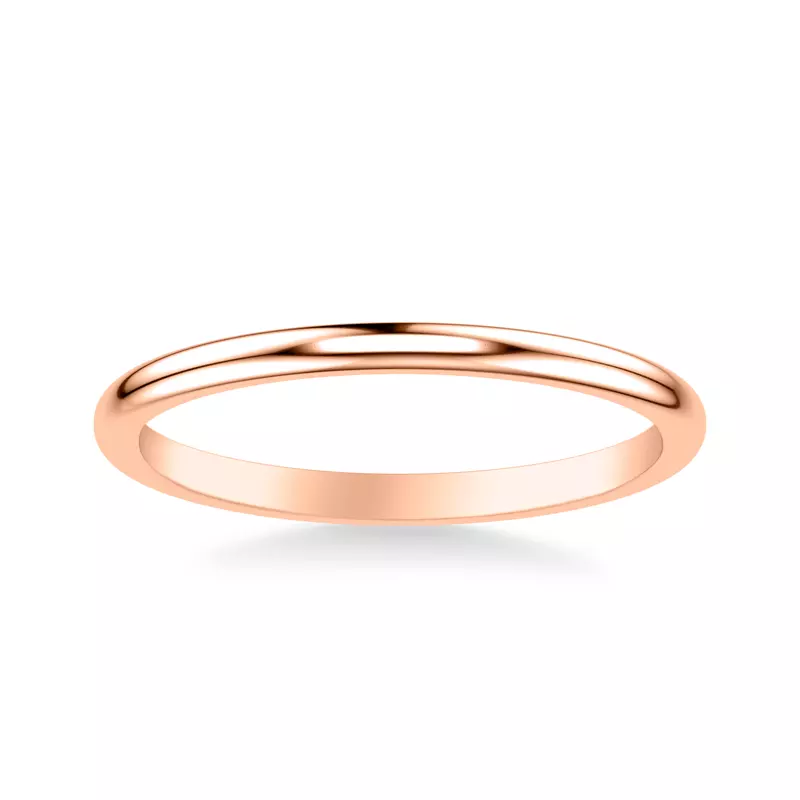 14K Rose Gold Debbie Matching Wedding Band