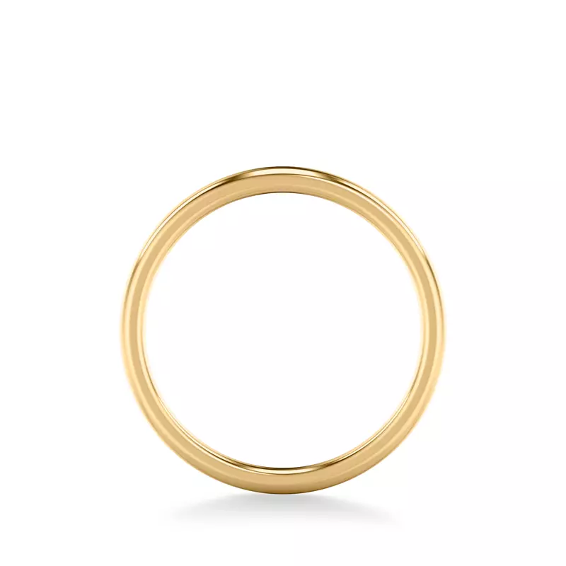 14K Yellow Gold Debbie Matching Wedding Band